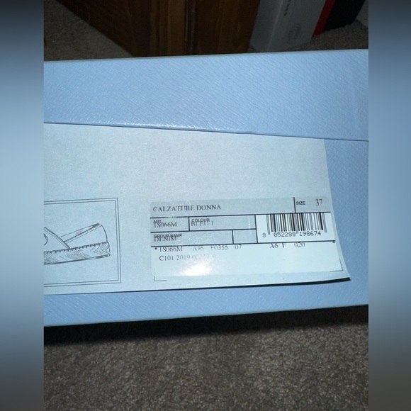 Prada Calzature Donna Espadrilles Denim size 37 BRAND NEW NEVER WORN - Picture 3 of 8